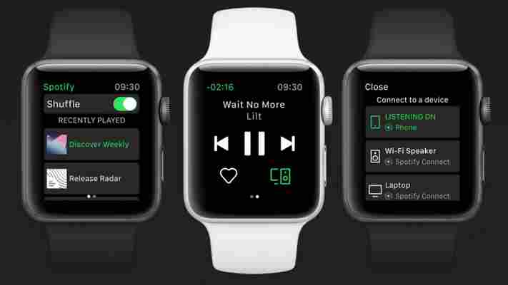 Spotify will now allow you to stream songs directly from your Apple Watch