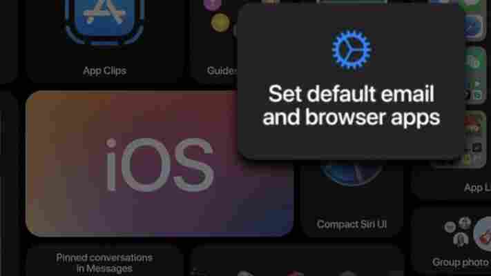 You’ll be able to choose default browser and mail app on iPhone and iPad