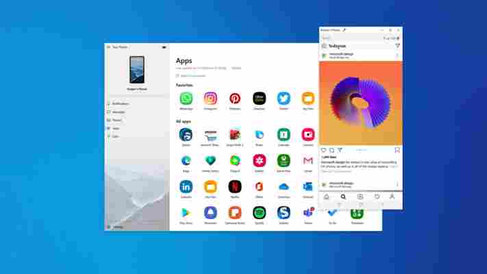 Windows Insiders can now run Android apps on PCs with ‘Your Phone’ update