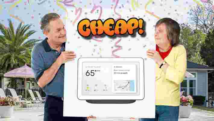 CHEAP: Yes, I will take 54% off this Google Home Hub thank you very much